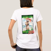 Otter "Der Sommer kommt!" T-Shirt (Rückseite)