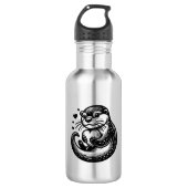 Otter edelstahlflasche (Vorderseite)
