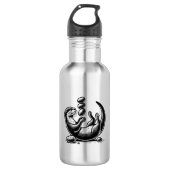 Otter edelstahlflasche (Vorderseite)