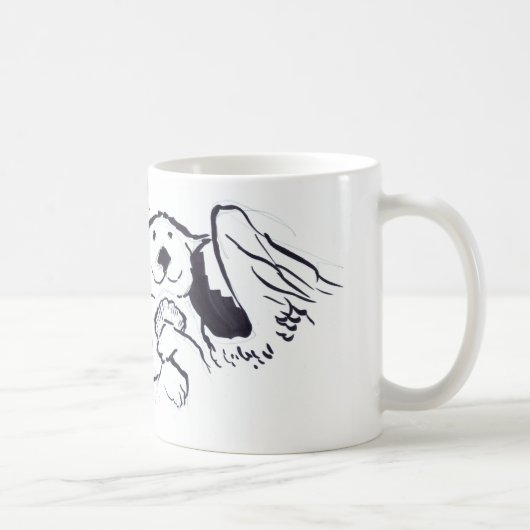 Otter-Engel Kaffeetasse (Rechts)