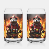 Otter Fireman Backburing, Dosenglas (Vorderseite)