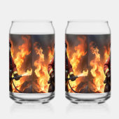 Otter Fireman Backburing, Dosenglas (Links)