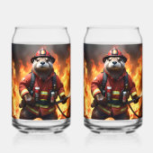 Otter Fireman Backburing, Dosenglas (Rückseite)