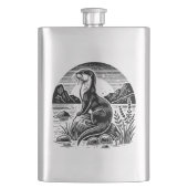 Otter Flachmann (Vorderseite)