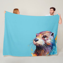 Otter Fleecedecke