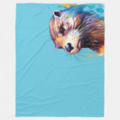 Otter Fleecedecke (Vorderseite)