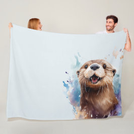 Otter Fleecedecke
