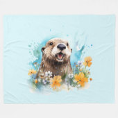 Otter Fleecedecke (Vorderseite (Horizontal))