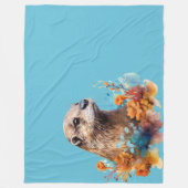 Otter Fleecedecke (Vorderseite)
