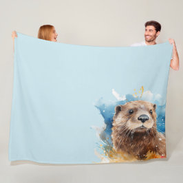 Otter Fleecedecke