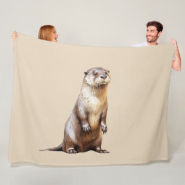 Otter Fleecedecke