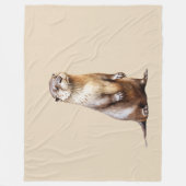 Otter Fleecedecke (Vorderseite)