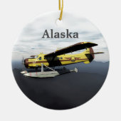 Otter Fliegen-Elch-Luftfahrt-de Havillands DH3-C Keramik Ornament (Vorne)