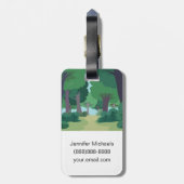 Otter FörsterRick | Reggie Gepäckanhänger (Rückseite vertikal)