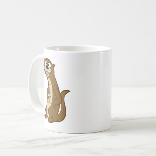 Otter FörsterRick | Reggie Kaffeetasse (Vorderseite Links)