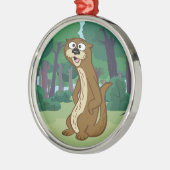 Otter FörsterRick | Reggie Ornament Aus Metall (Links)