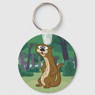 Otter FörsterRick Reggie Schlüsselanhänger