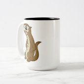 Otter FörsterRick | Reggie Zweifarbige Tasse (Vorderseite Links)