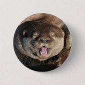 Otter-Foto Button (Vorderseite)