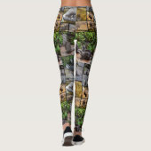 Otter Foto Collage Damen Leggings. Leggings (Rückseite)