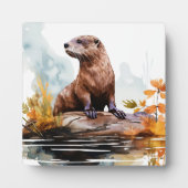 Otter Fotoplatte (Vorderseite)