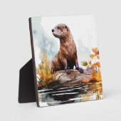 Otter Fotoplatte (Vorderseite)