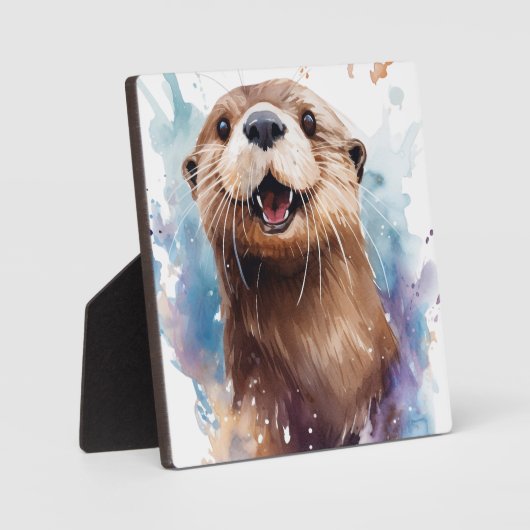 Otter Fotoplatte (Vorderseite)