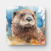 Otter Fotoplatte (Vorderseite)