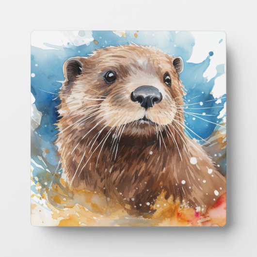 Otter Fotoplatte (Vorderseite)