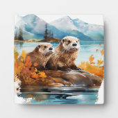 Otter Fotoplatte (Vorderseite)