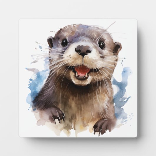 Otter Fotoplatte (Vorderseite)