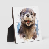 Otter Fotoplatte (Vorderseite)
