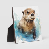 Otter Fotoplatte (Vorderseite)