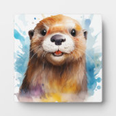 Otter Fotoplatte (Vorderseite)