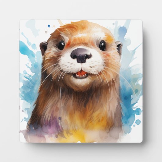 Otter Fotoplatte (Vorderseite)