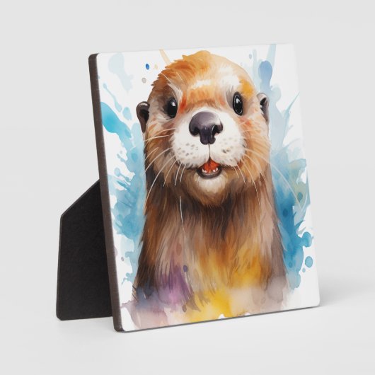 Otter Fotoplatte (Vorderseite)