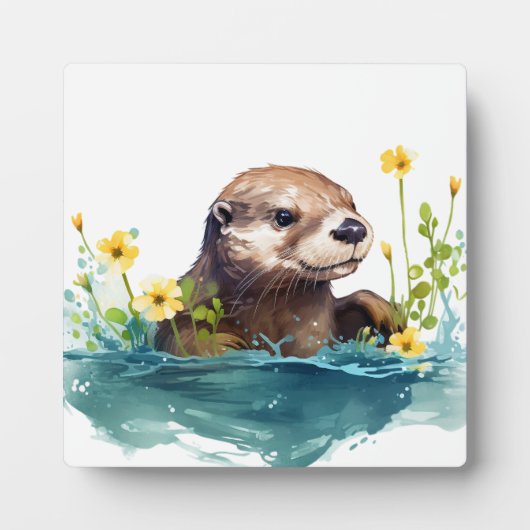 Otter Fotoplatte (Vorderseite)