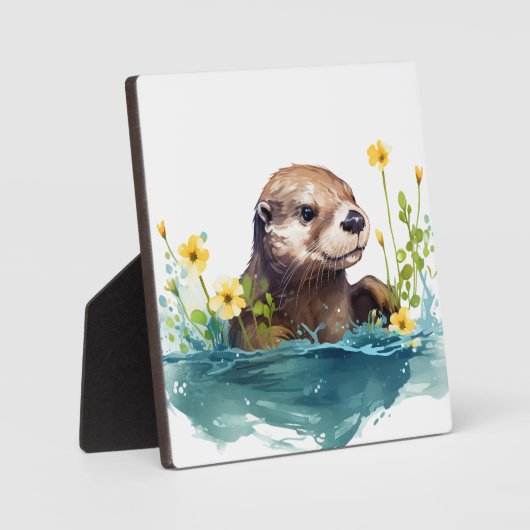 Otter Fotoplatte (Vorderseite)