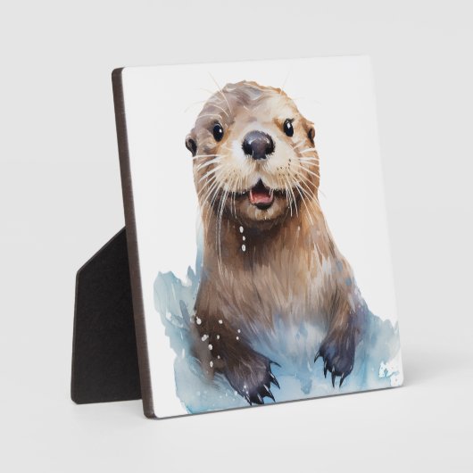 Otter Fotoplatte (Vorderseite)