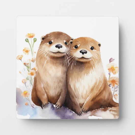 Otter Fotoplatte (Vorderseite)