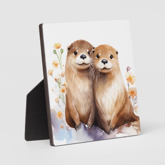 Otter Fotoplatte (Vorderseite)