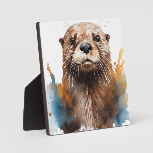 Otter Fotoplatte (Vorderseite)