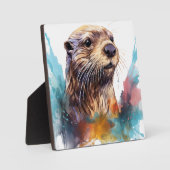 Otter Fotoplatte (Vorderseite)