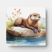 Otter Fotoplatte (Vorderseite)