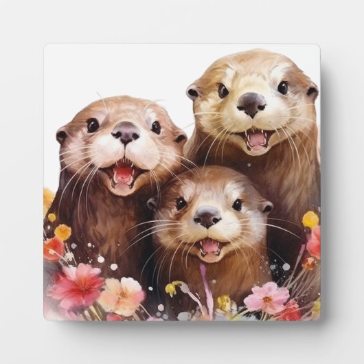 Otter Fotoplatte (Vorderseite)