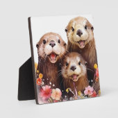 Otter Fotoplatte (Vorderseite)