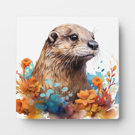 Otter Fotoplatte (Vorderseite)