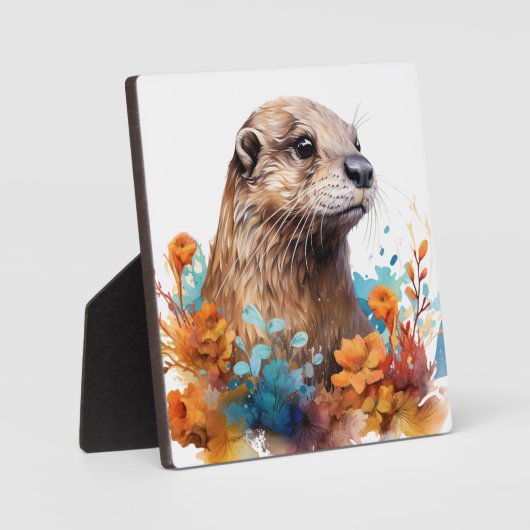 Otter Fotoplatte (Vorderseite)