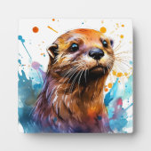 Otter Fotoplatte (Vorderseite)