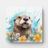 Otter Fotoplatte (Vorderseite)